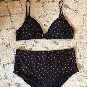 Madewell High Waist Bikini sz. L